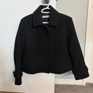 JWA x UNIQLO Cropped Pea Coat